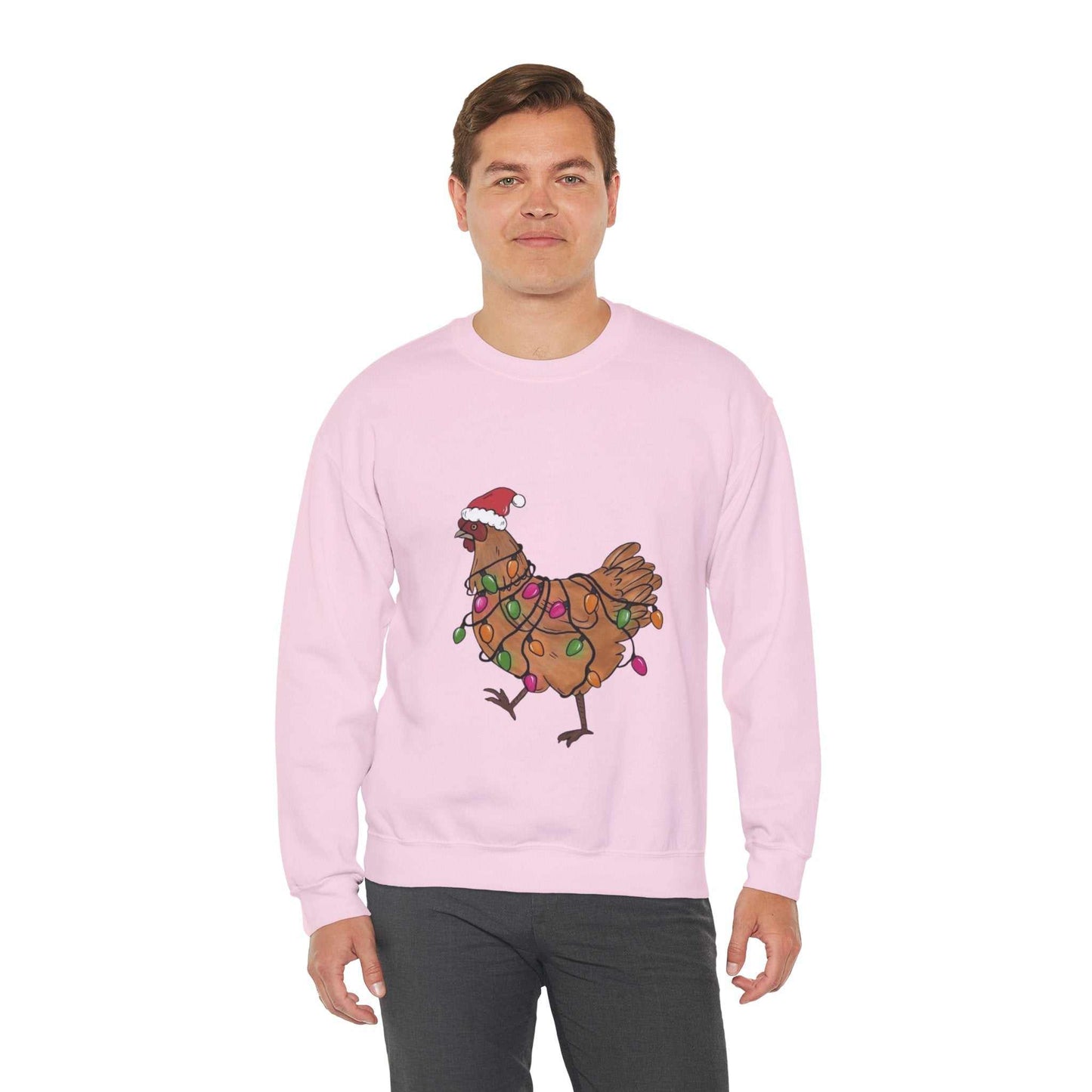 Funny Christmas Chicken Mug, Christmas Gift for Farmer