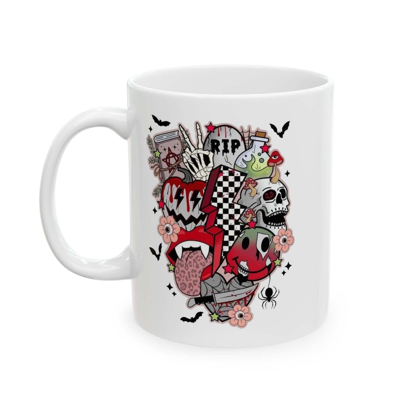 Halloween Retro Disco Party Mug, Retro Mugs Gift