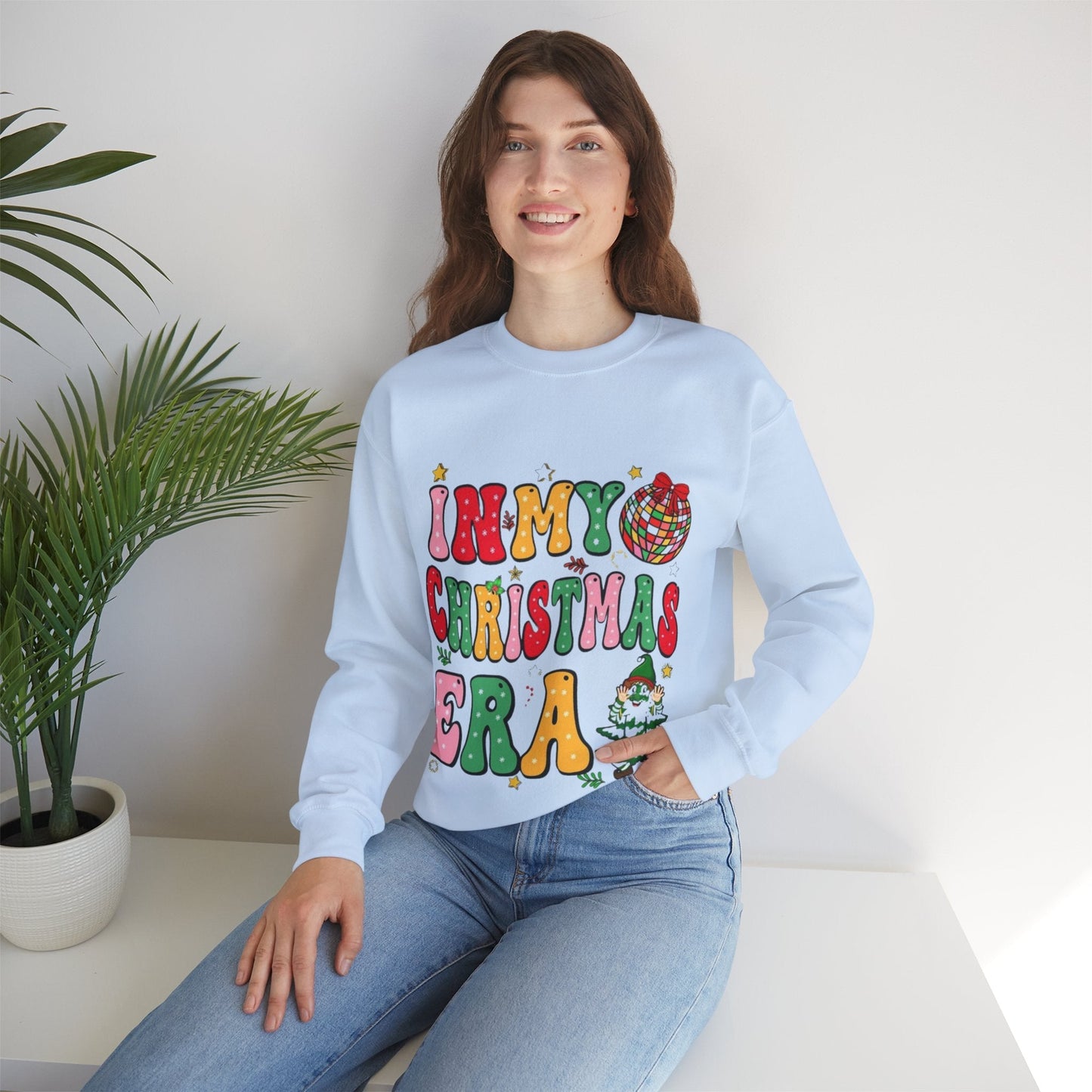 In My Christmas Era Sweatshirt, Retro Christmas Gift