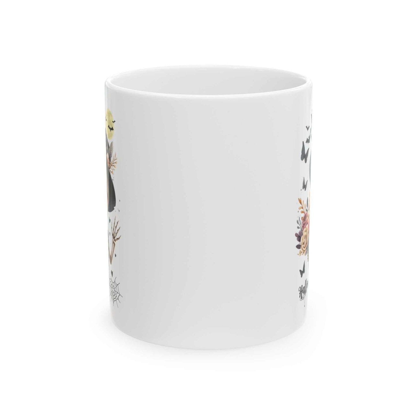 Funny Skeleton Kids Halloween Mugs, Spooky Season Gift