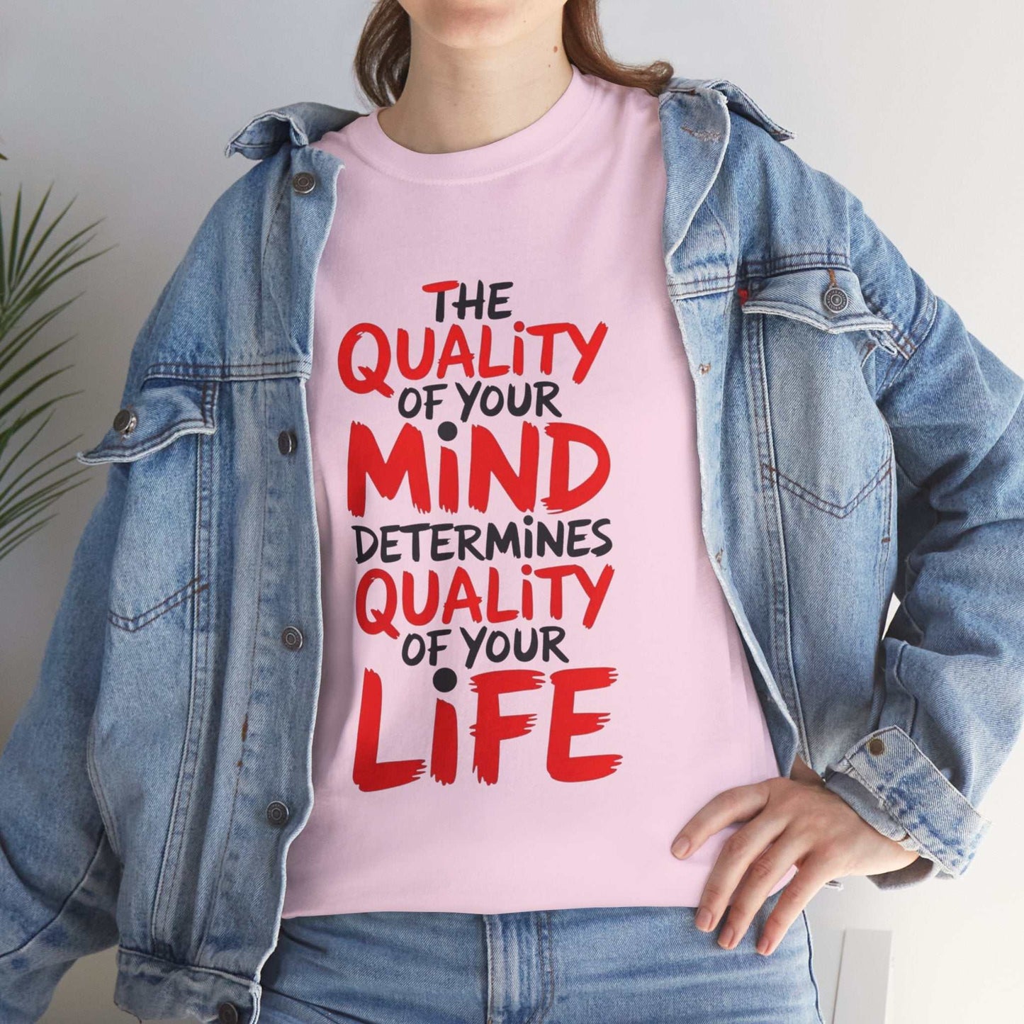 Inspiring Mind Quality Tee - Motivational Shirt, Unisex Cotton T-Shirt, Gift for Friends