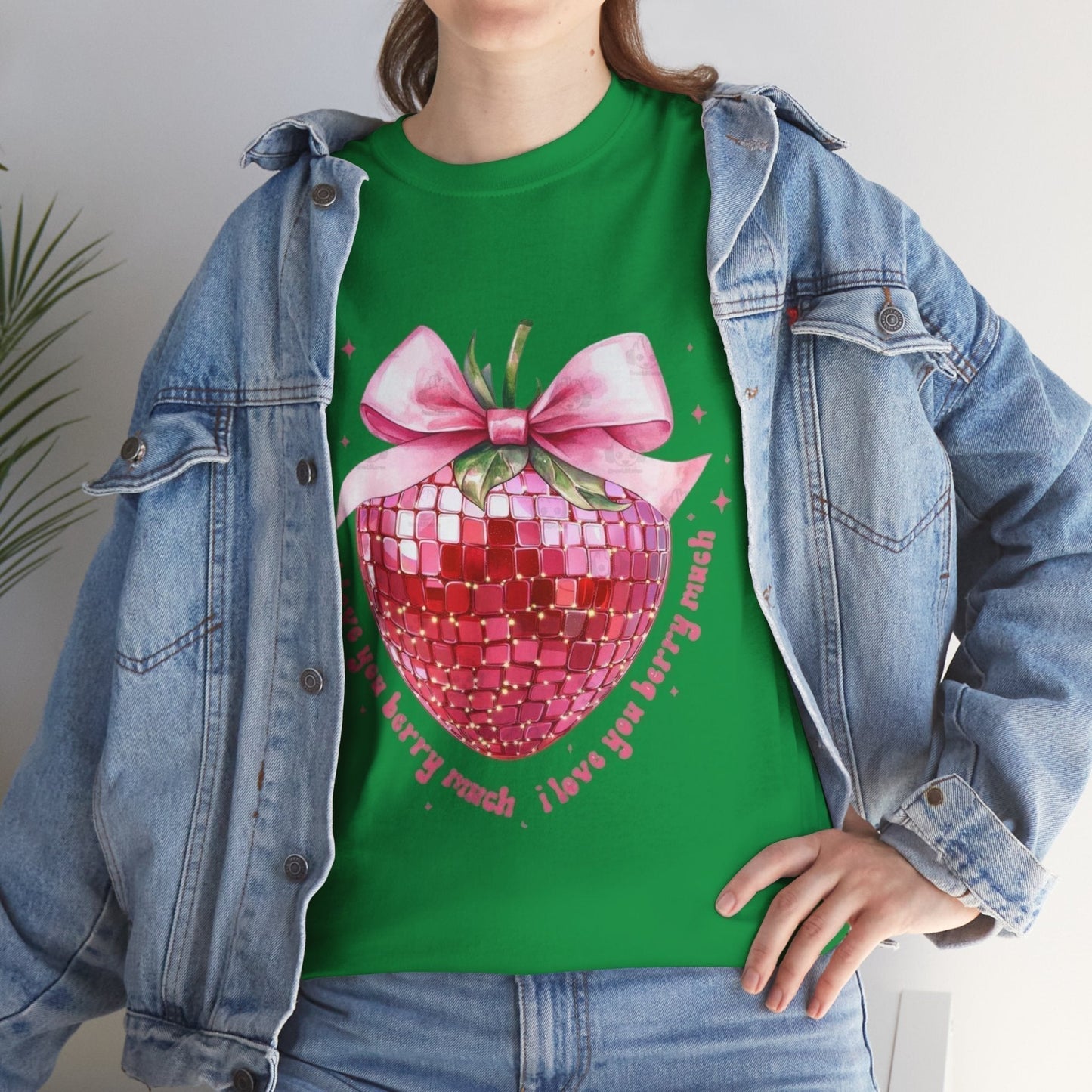 I Love You Berry Much T-Shirt , Love Valentines Heart Gift