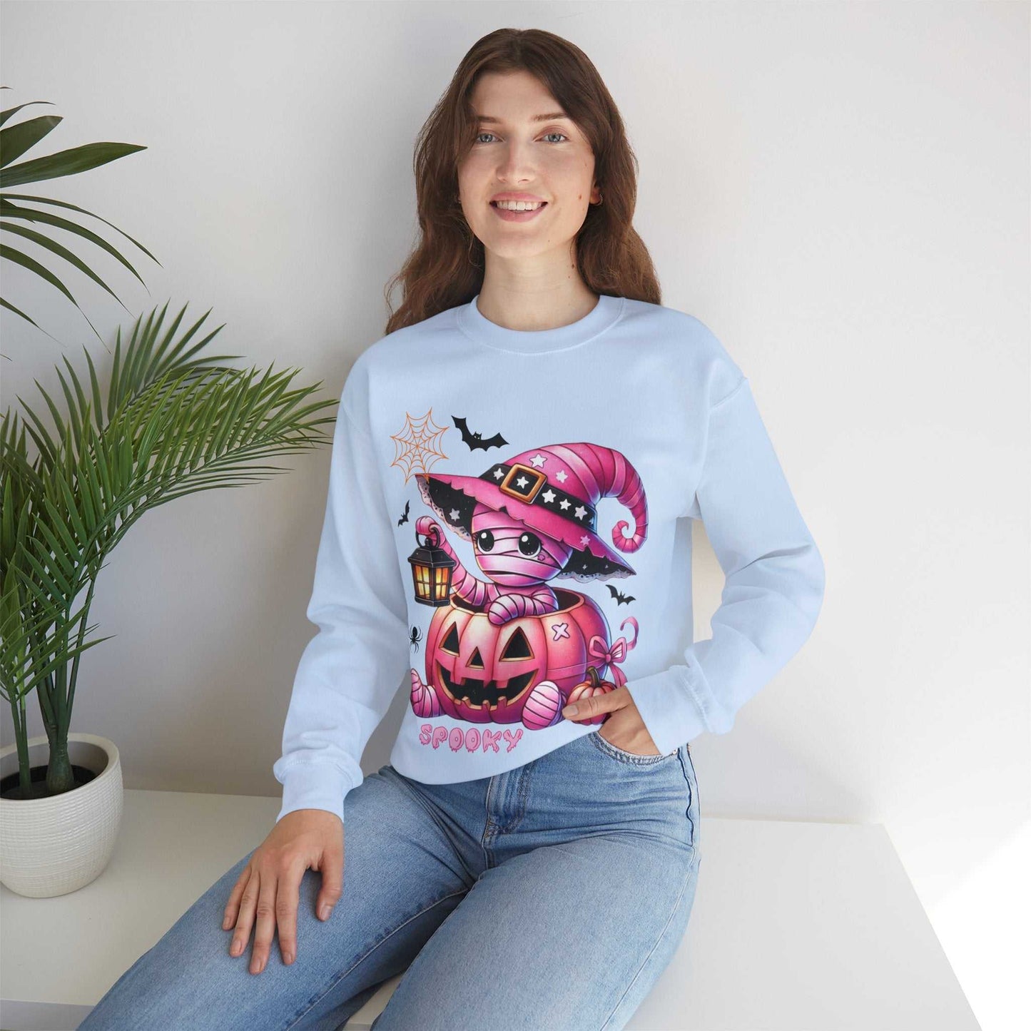Funny Kids Halloween Sweatshirt, Spooky Season Gift