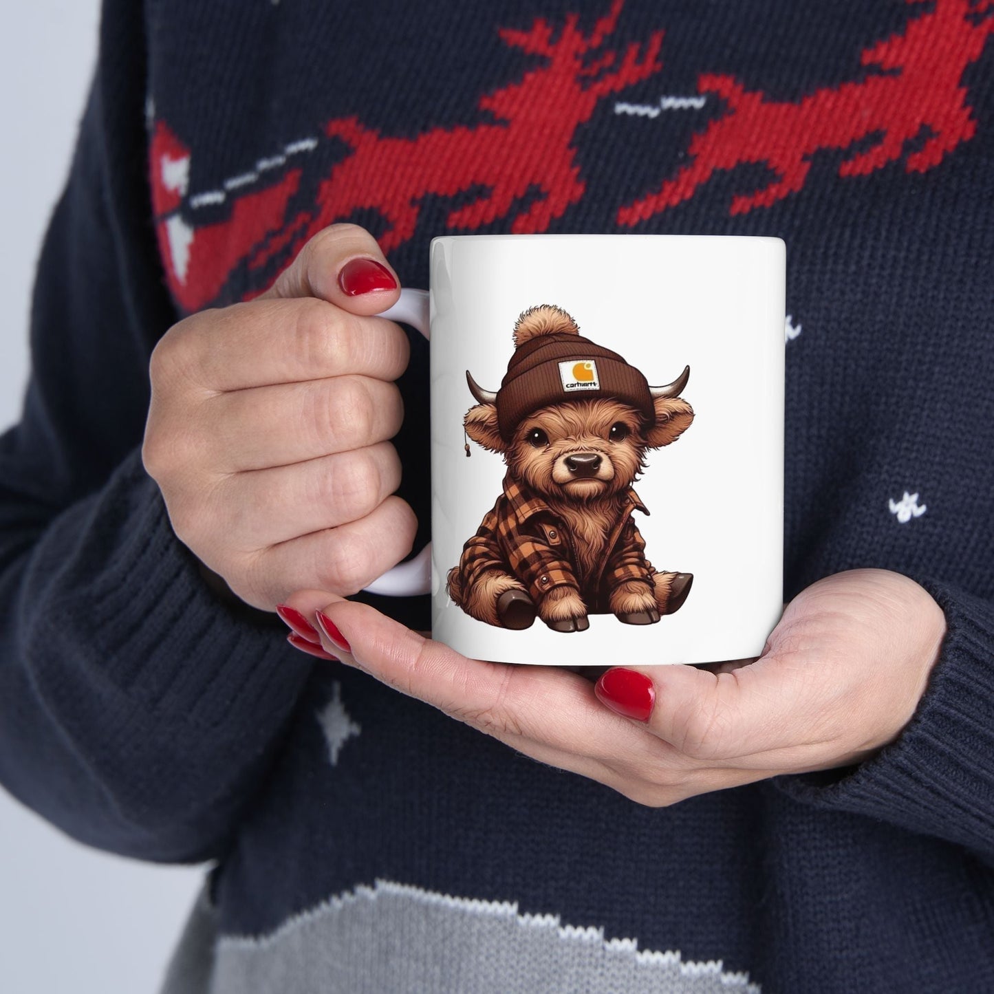 Cute Farm Animal Ceramic Mug – 11oz & 15oz Options