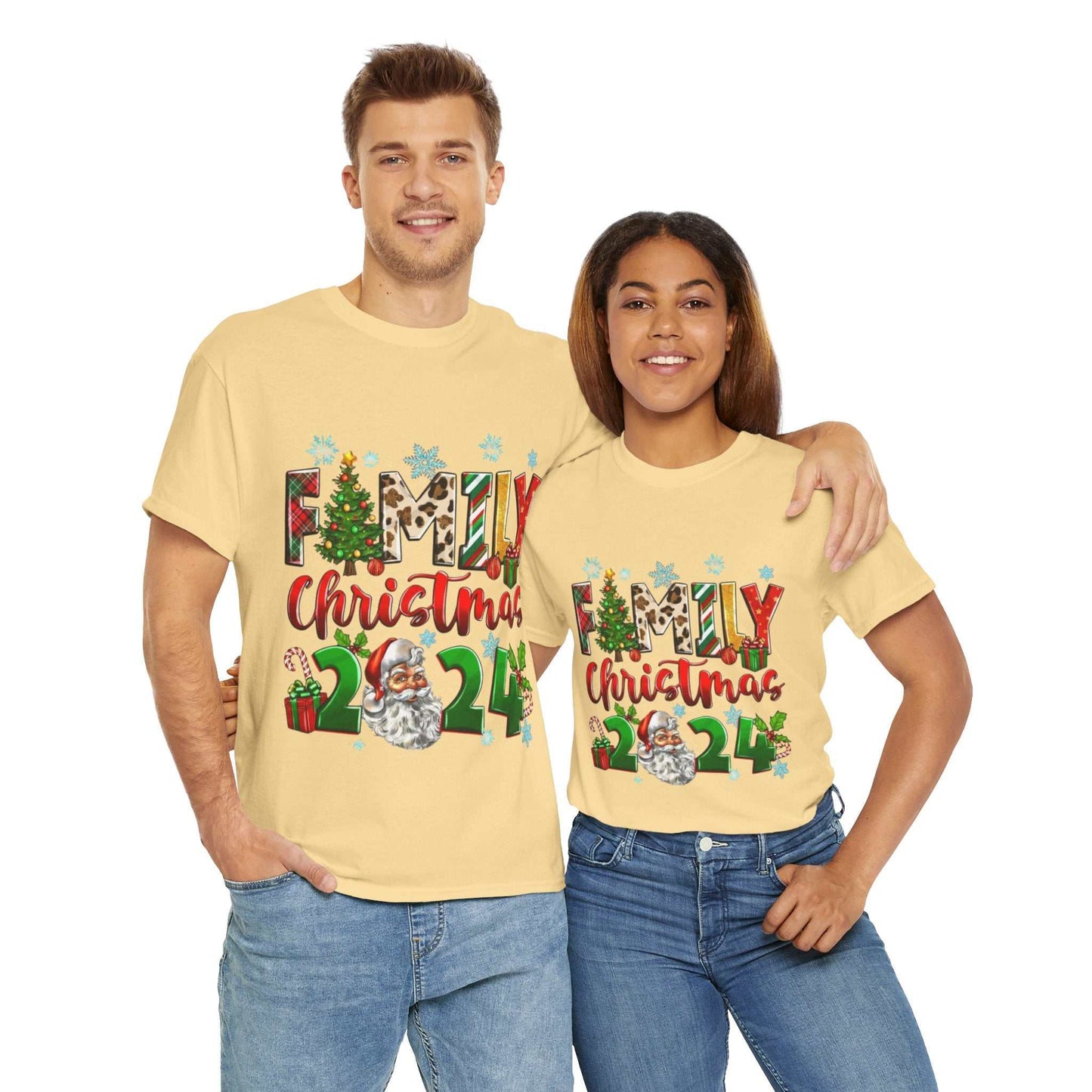 Halloween Family Christmas 2024 Shirt, Santa Claus Family Gift