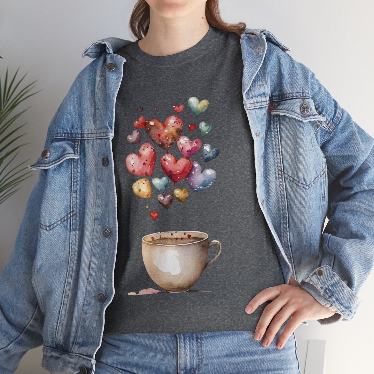 Coffee Is My Valentine T-Shirt, Cup Coffee Hearts Lover Gift