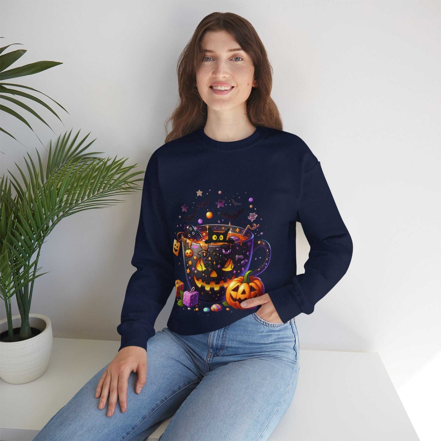 Its a Tea Sweatshirt, Halloween Sweatshirt, Pumpkin Tea Lover Gift