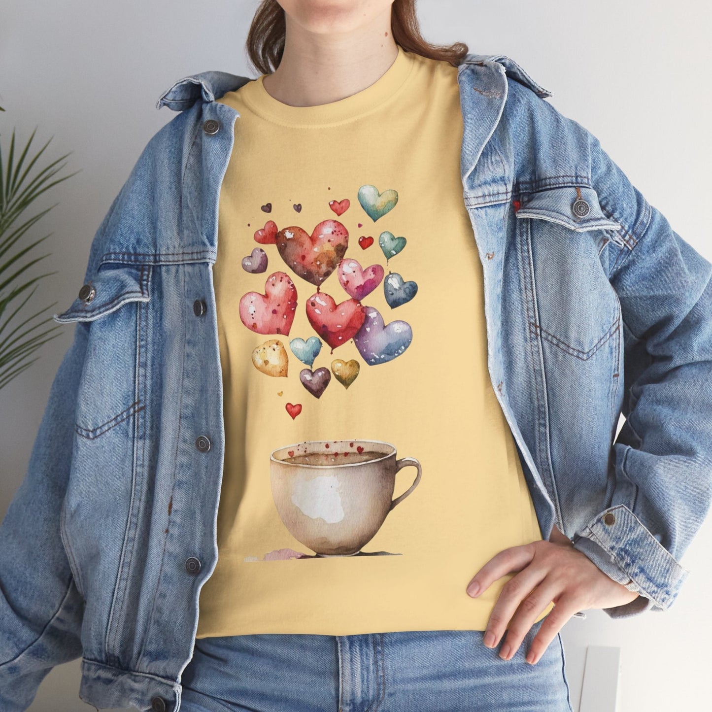 Coffee Is My Valentine T-Shirt, Cup Coffee Hearts Lover Gift