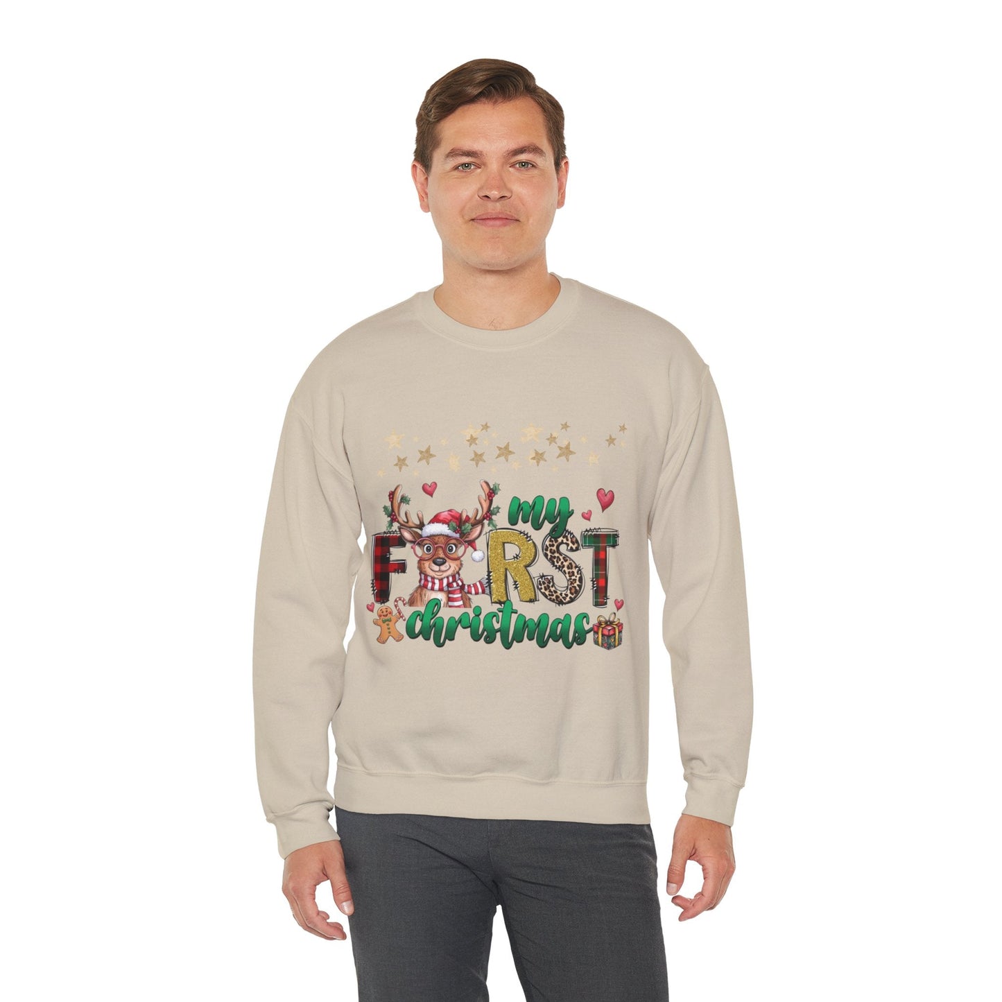 My First Christmas Sweatshirt, Family Sweatshirt Gift
