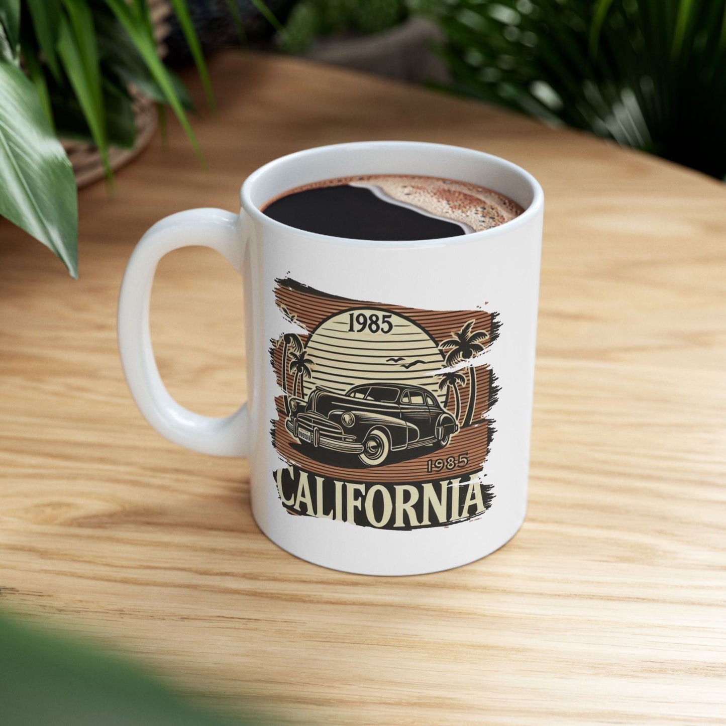 Vintage California Sunset Mug, Perfect Gift for Coffee Lovers