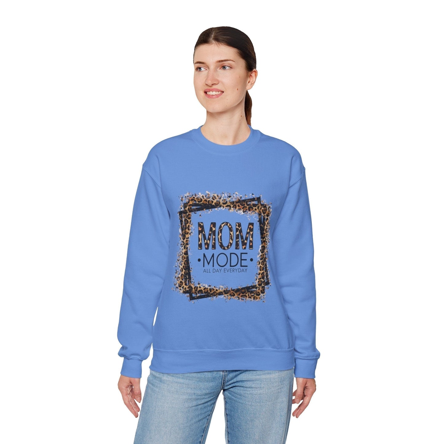 Mom Mode Sweatshirt Crewneck - All Day Everyday