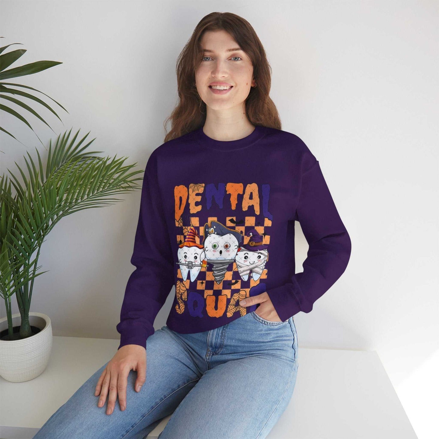 Dental Squad Sweatshirt, Gift for Dental Office, Dentist Crew Crewneck