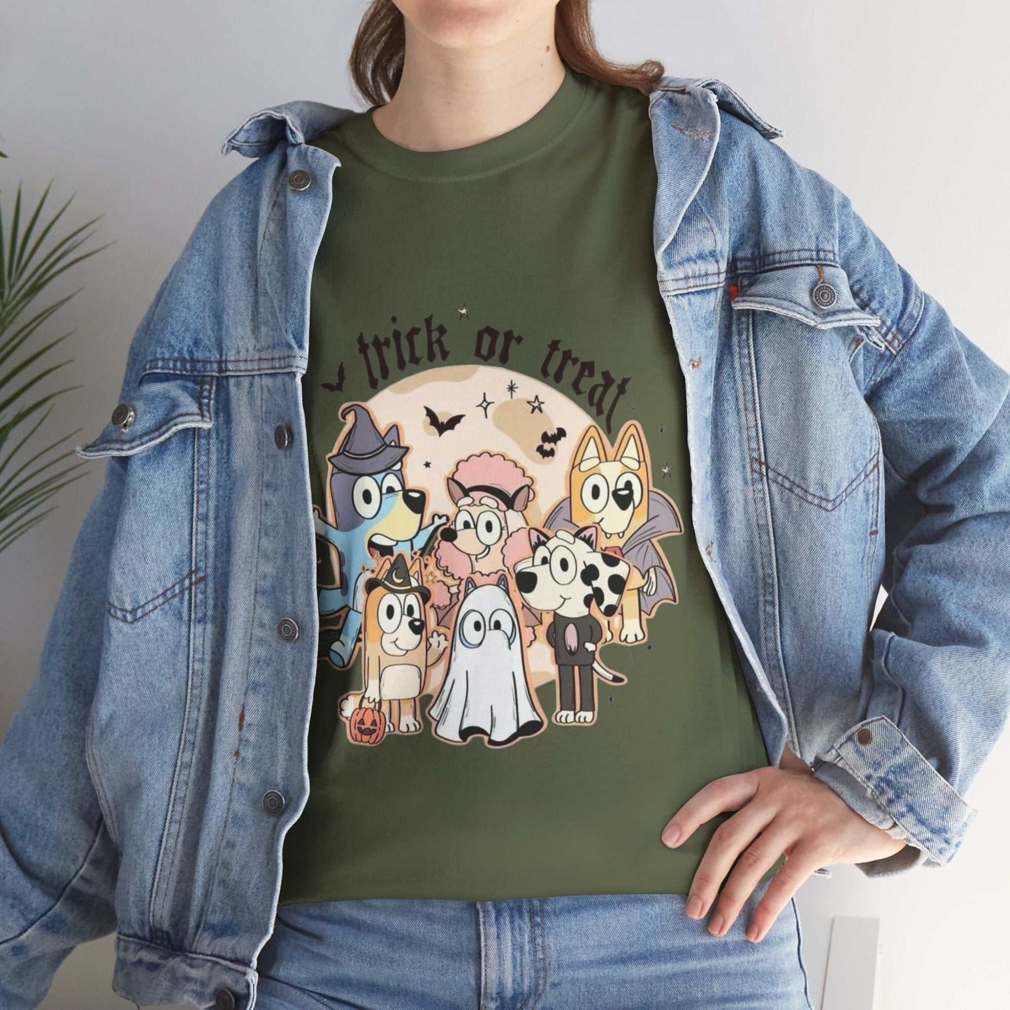 Cute Halloween Tee, Trick or Treat T-Shirt, Fall Festive Apparel Gift