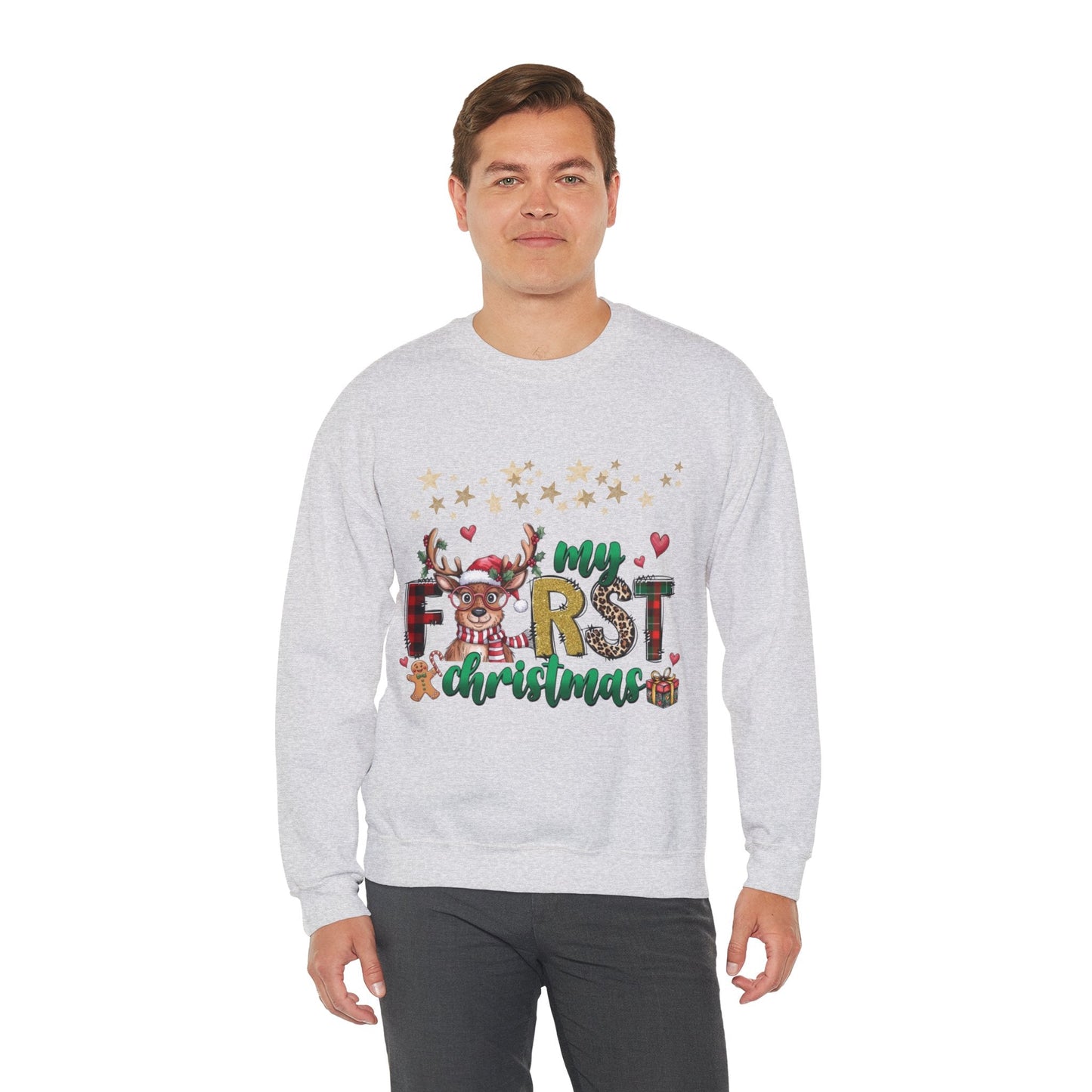 My First Christmas Sweatshirt, Family Sweatshirt Gift