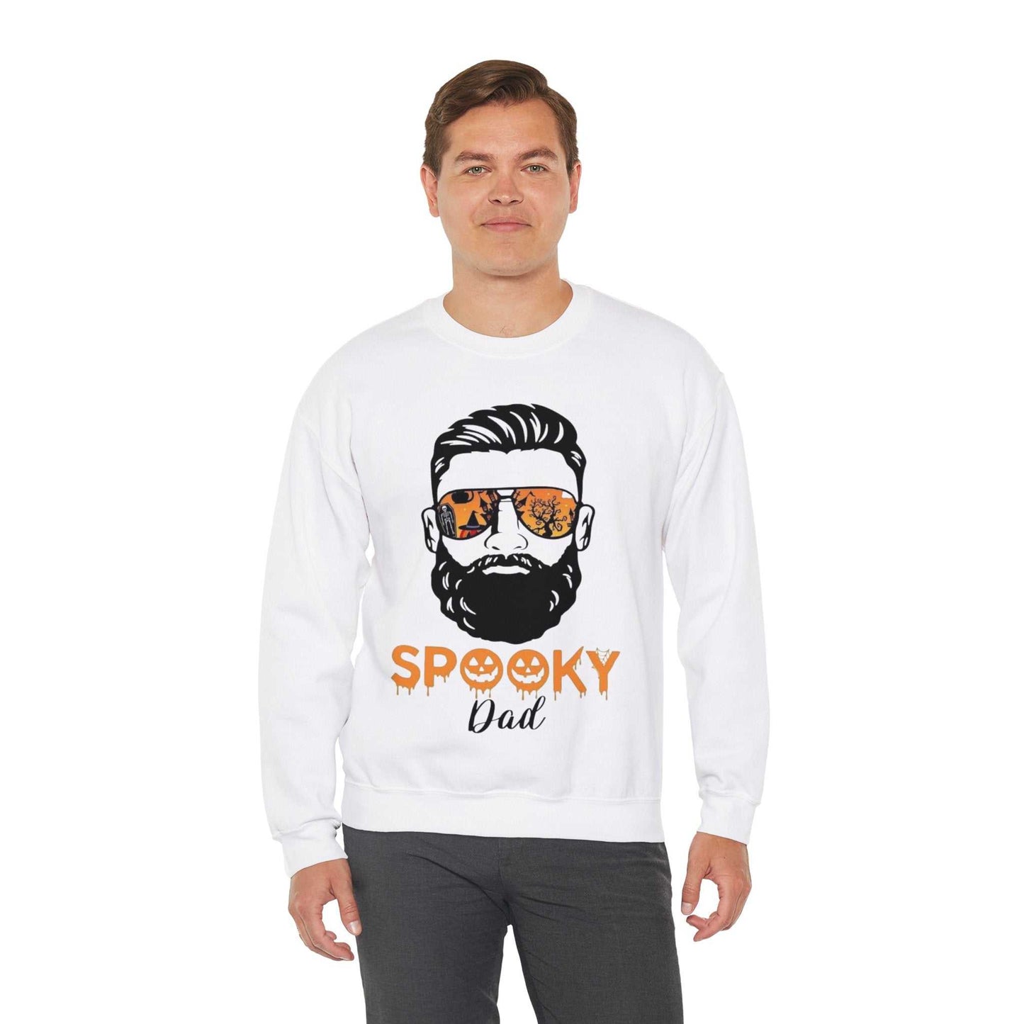 Matching Dad Halloween Sweatshirts, Couples Halloween Gift
