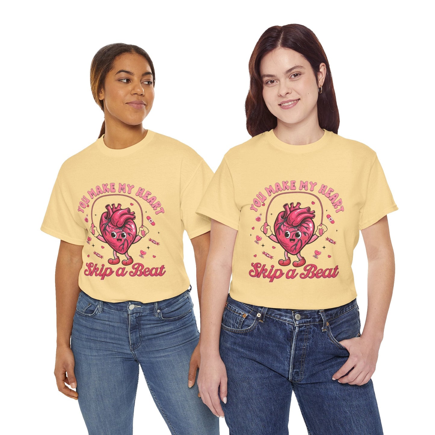 You Make My Heart Skip a Beat T-Shirt, Funny Heart Gift For Nurse