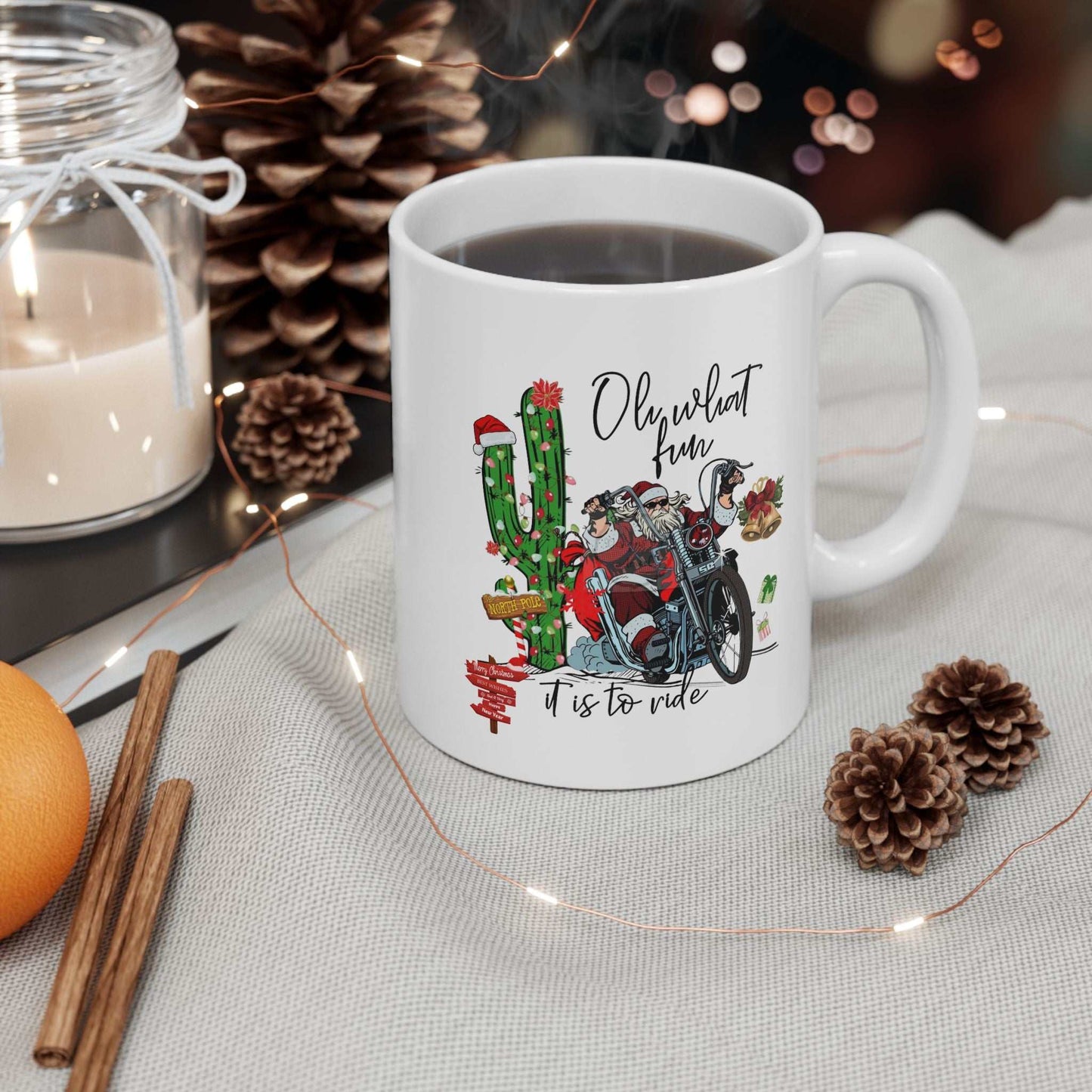 Oh What Fun It Is To Rule Mug, Christmas Mugs Gift