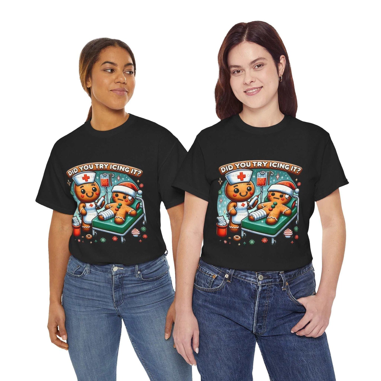 Did You Try Icing It Shirt, Nurse Christmas Shirt