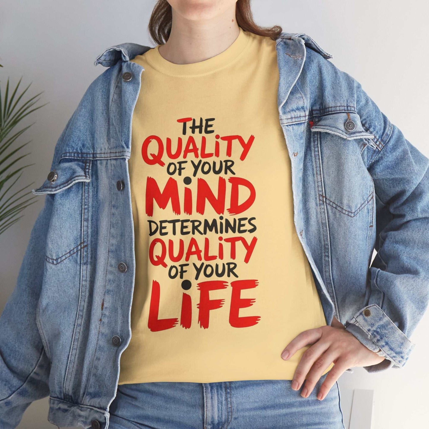 Inspiring Mind Quality Tee - Motivational Shirt, Unisex Cotton T-Shirt, Gift for Friends