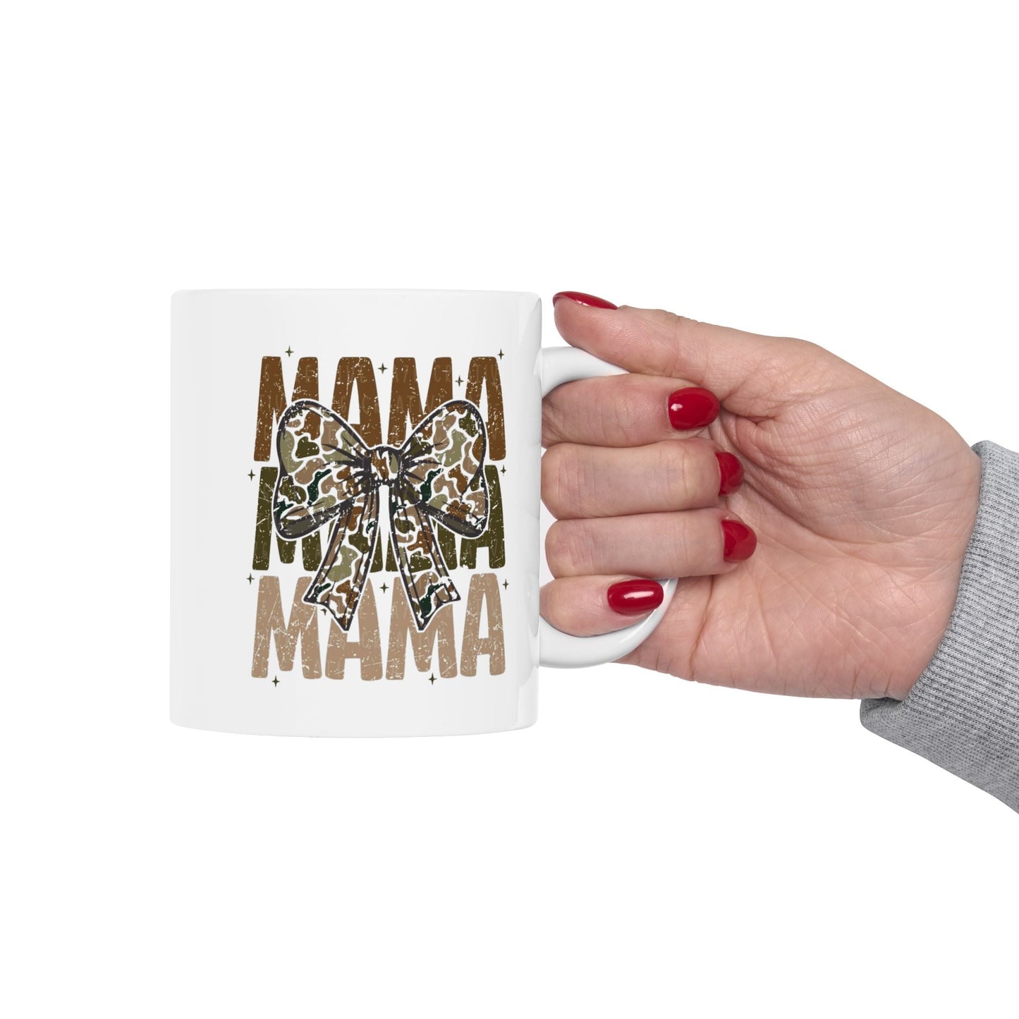 Mama Bear Ceramic Mug - 11oz & 15oz, Perfect Gift for Mother's Day