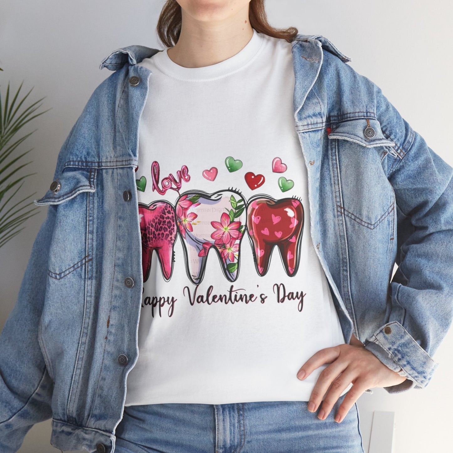 Dental Love Happy Valentines Day T-Shirt, Dental Hygienist Gift