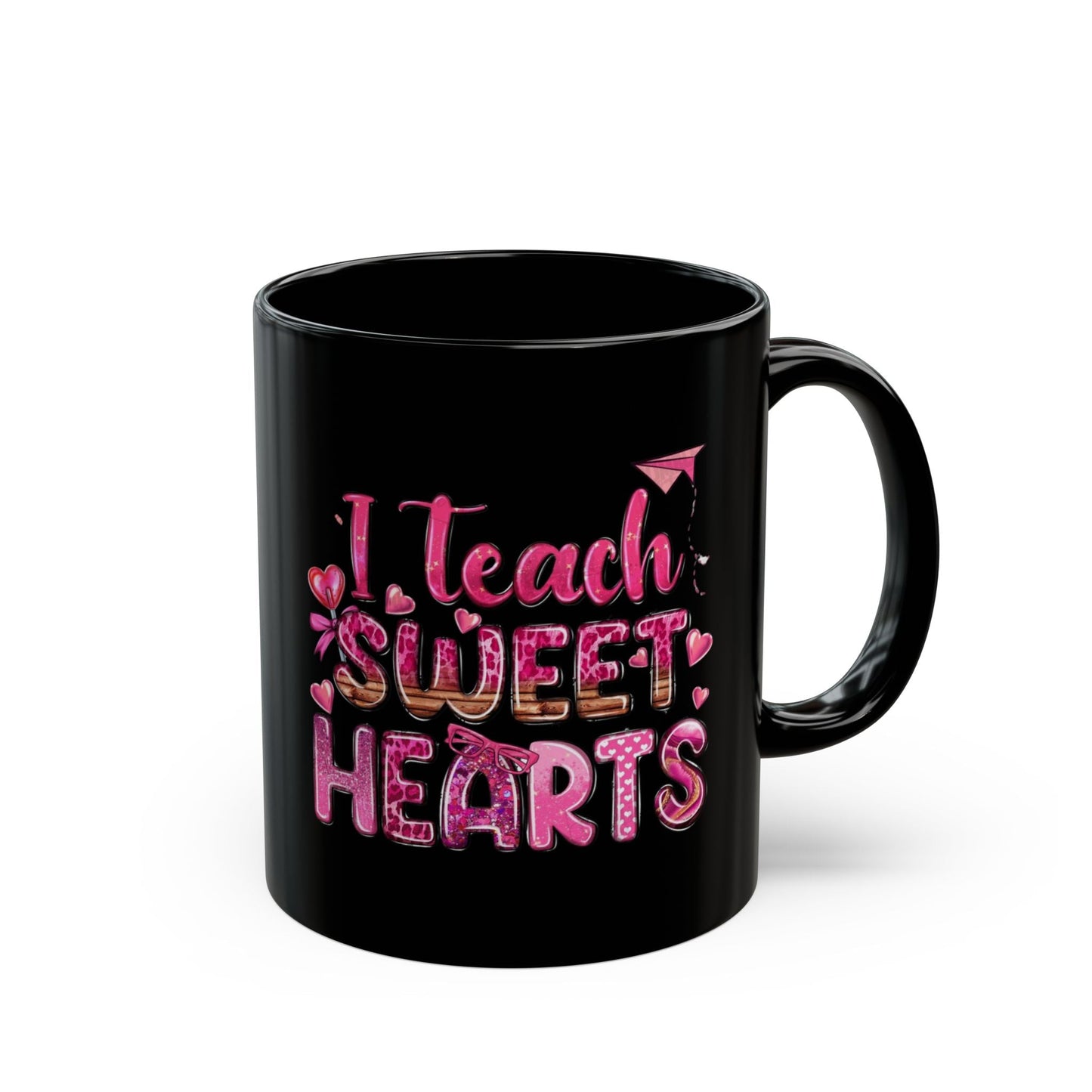 I Teach Sweet Hearts Mugs, Valentine Love Teaching Gift