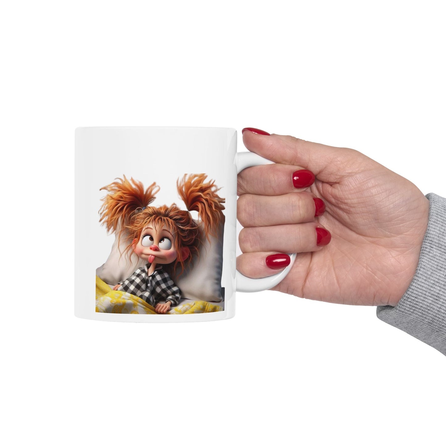 Whimsical Animal Ceramic Mug - Fun 11oz & 15oz Coffee Cup