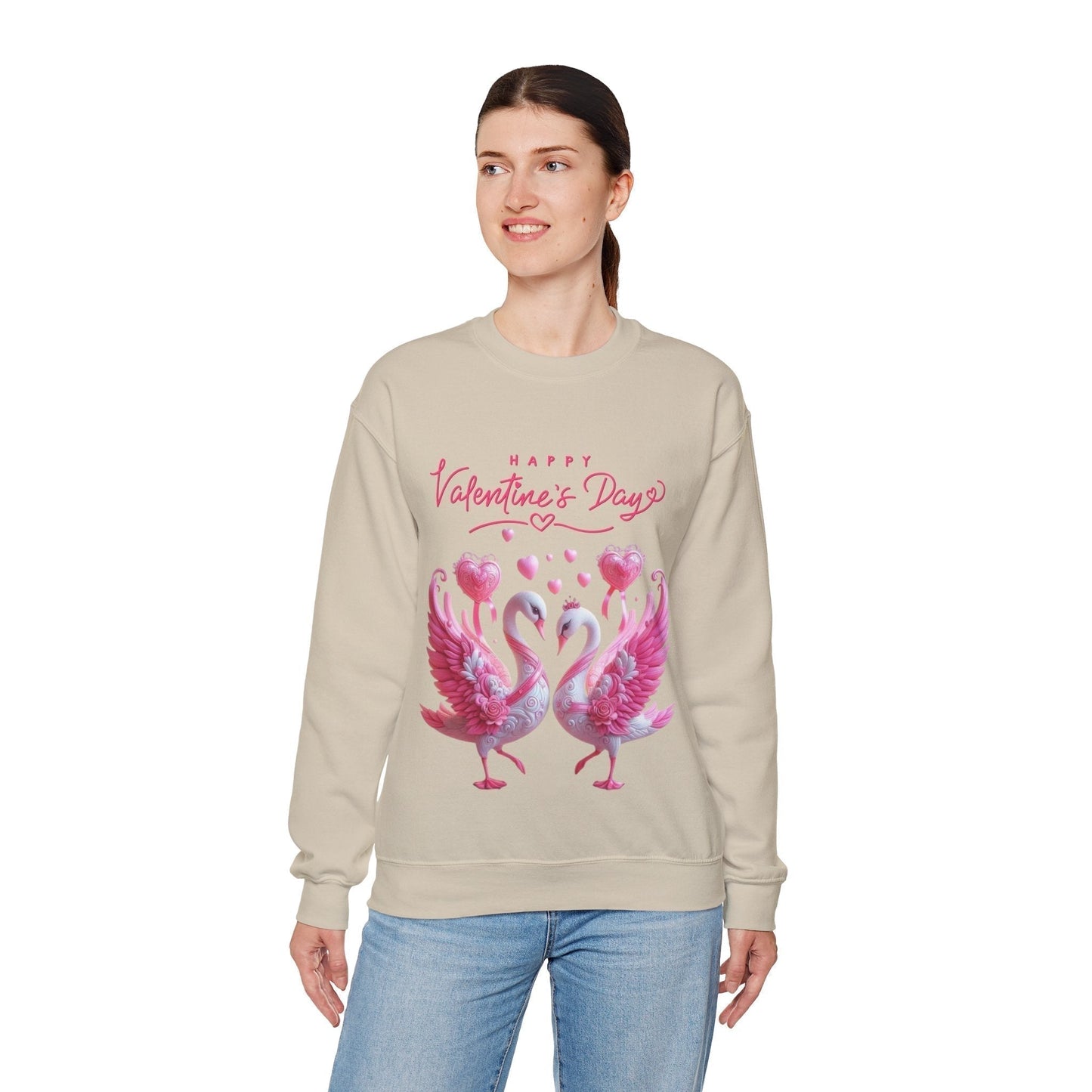 Happy Valentines Day Goose Sweatshirt – Cute Goose Lover Gift