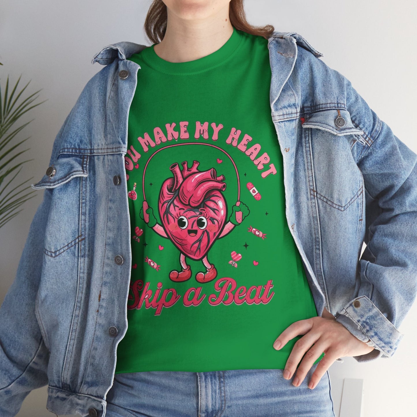 You Make My Heart Skip a Beat T-Shirt, Funny Heart Gift For Nurse