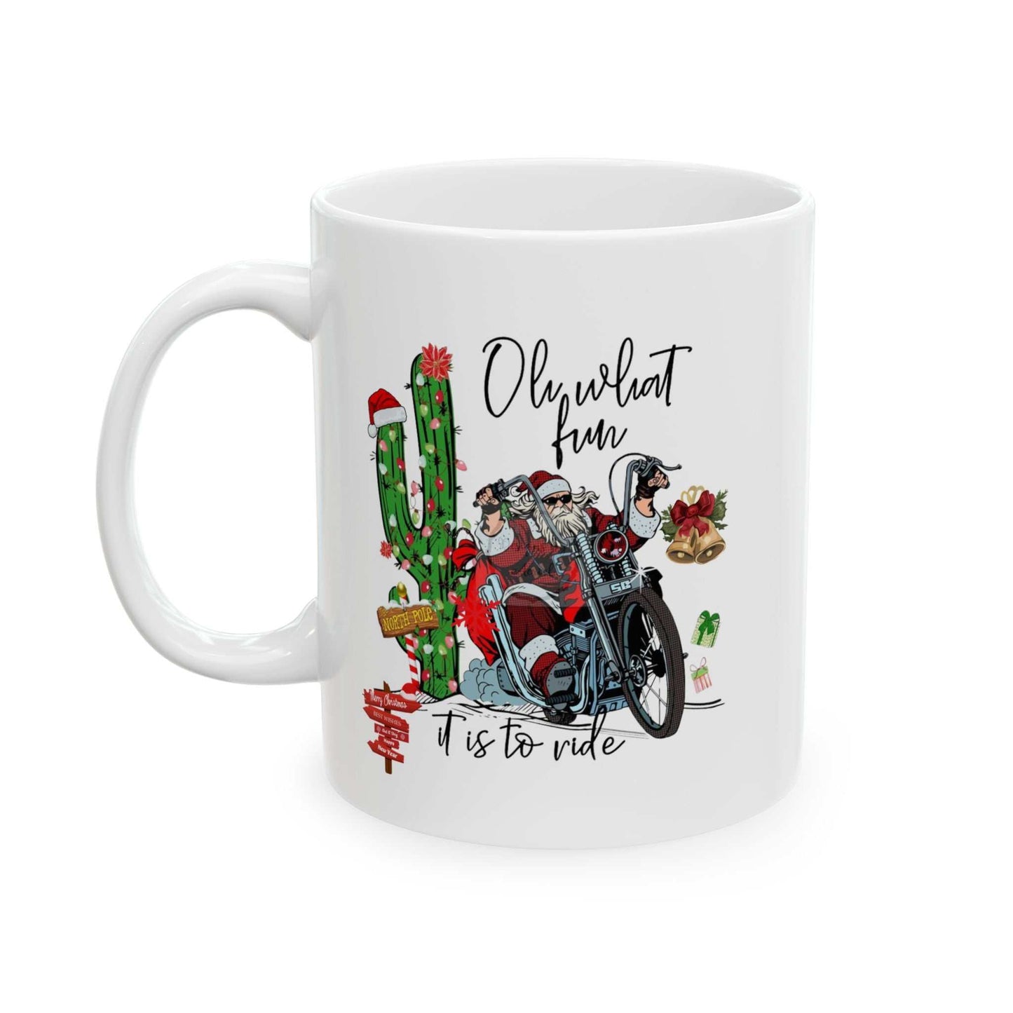 Oh What Fun It Is To Rule Mug, Christmas Mugs Gift