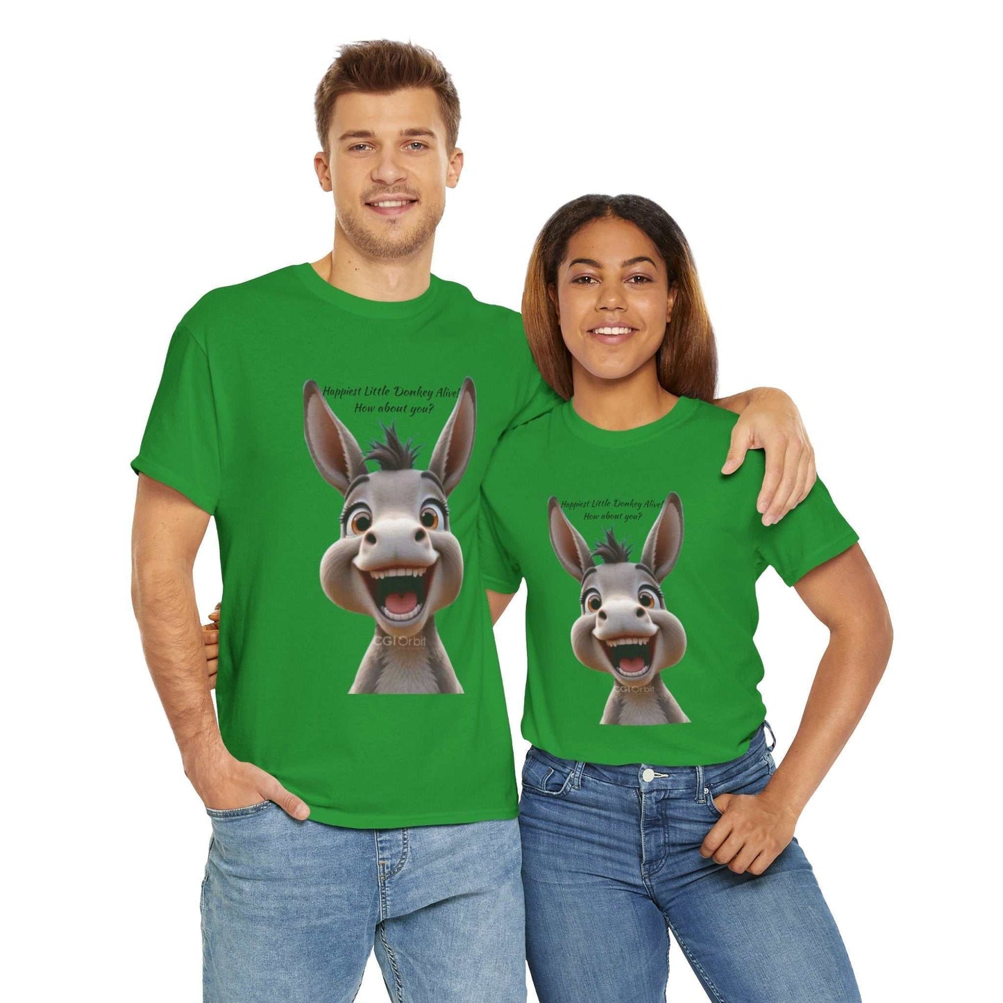 Funny donkey t-shirt - Unisex Heavy Cotton Shirt, Gift for Animal Lovers