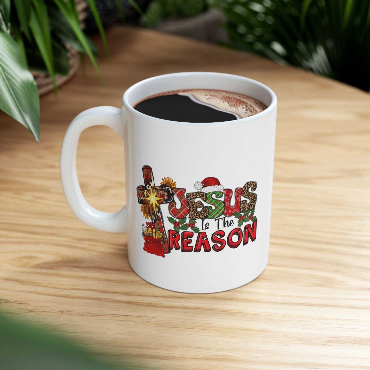 Is It Christmas Jesus Is The Reason Mug – Religious Holiday Gift