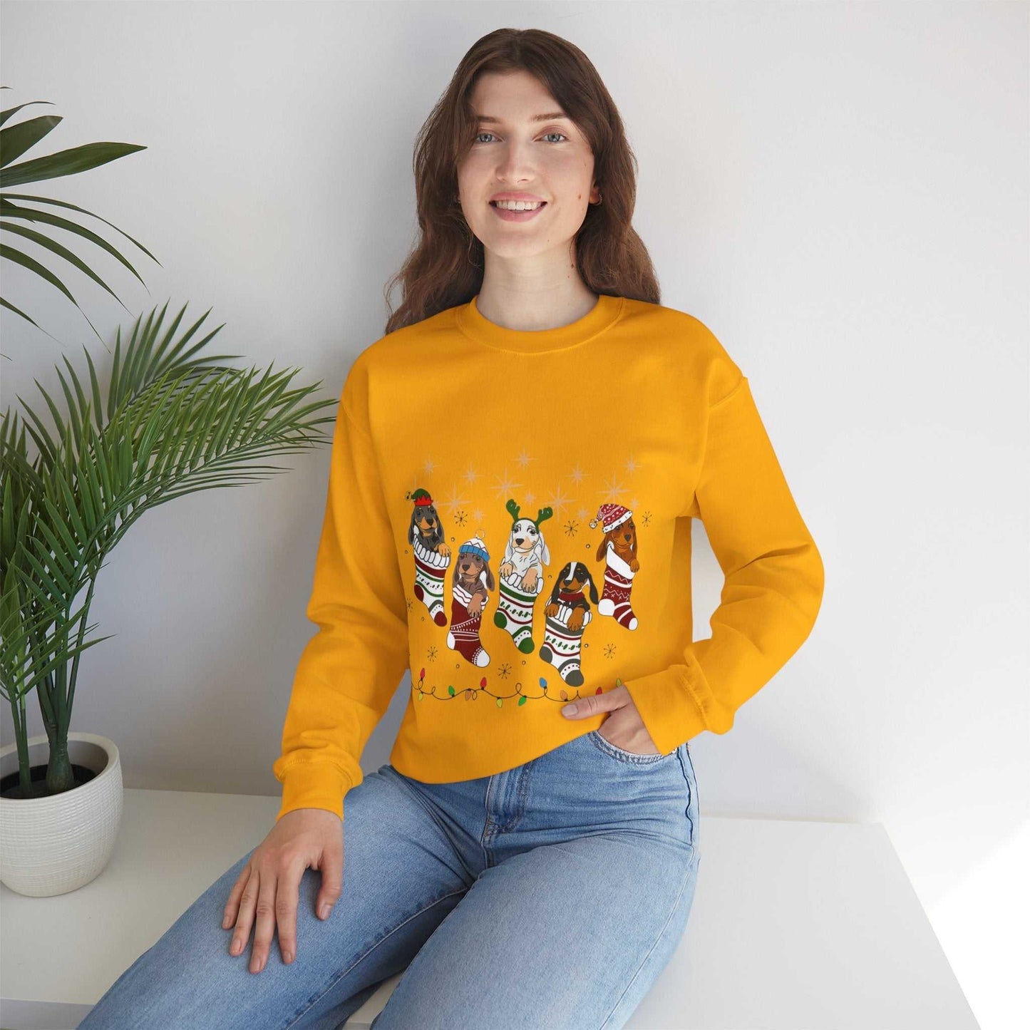 Funny Christmas Dogs Sweatshirt, Christmas Dog Gift