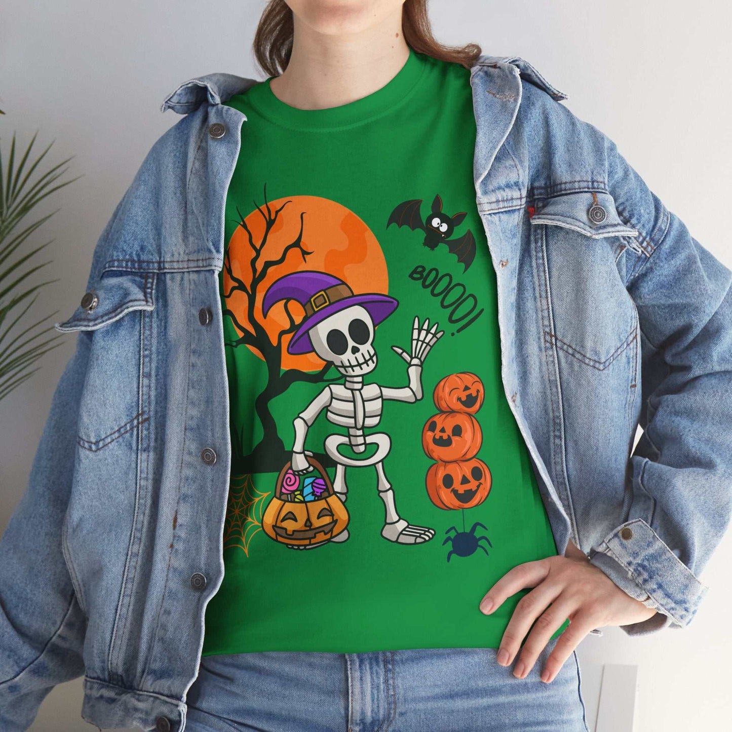 Halloween Skeleton Shirt, Dead Halloween T-shirt, Gift for Halloween Lovers