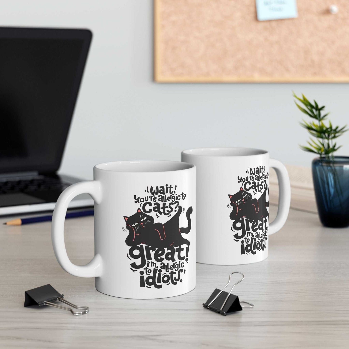 Magic Cat Ceramic Mug | 11oz & 15oz | Perfect Gift for Cat Lovers