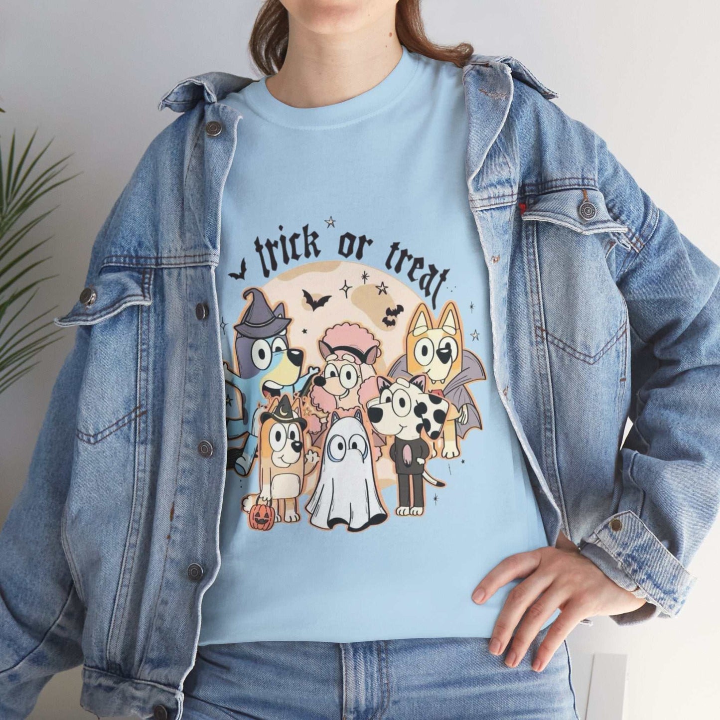 Cute Halloween Tee, Trick or Treat T-Shirt, Fall Festive Apparel Gift