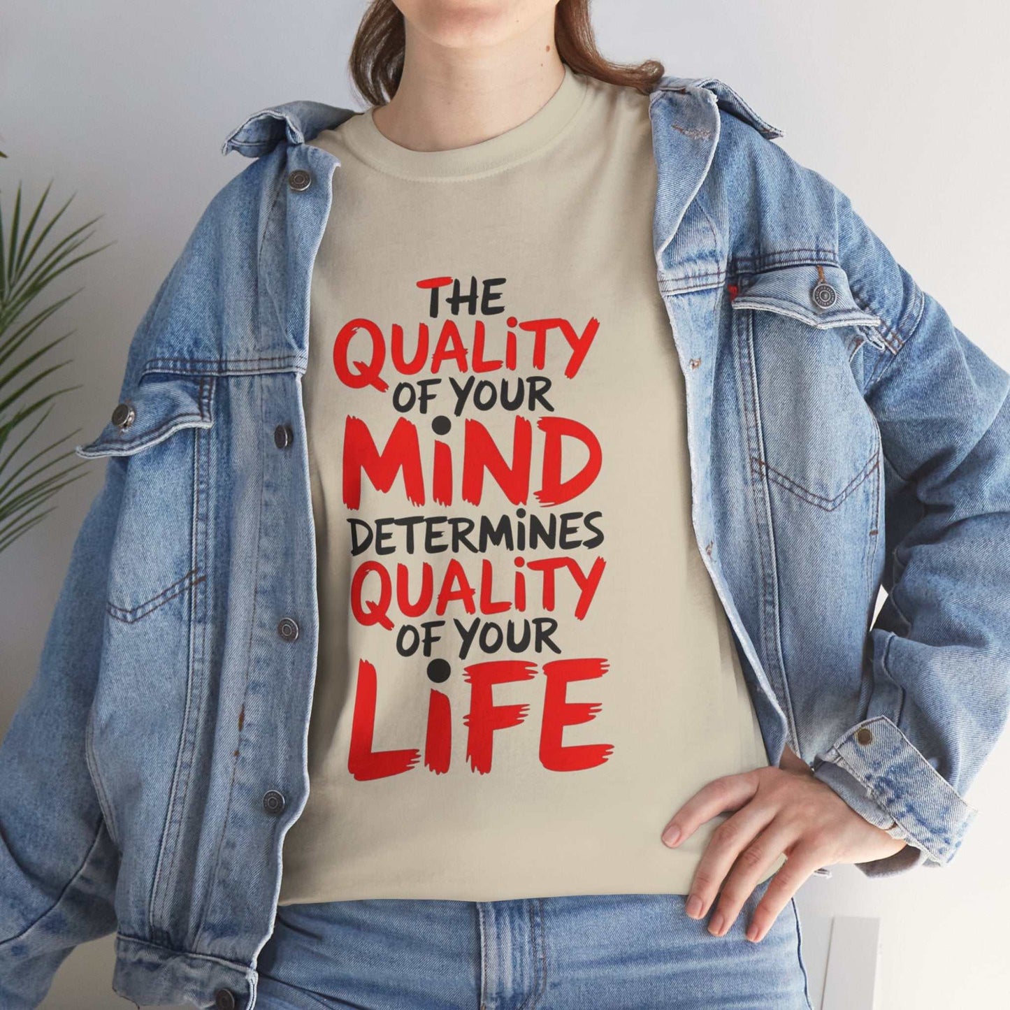 Inspiring Mind Quality Tee - Motivational Shirt, Unisex Cotton T-Shirt, Gift for Friends