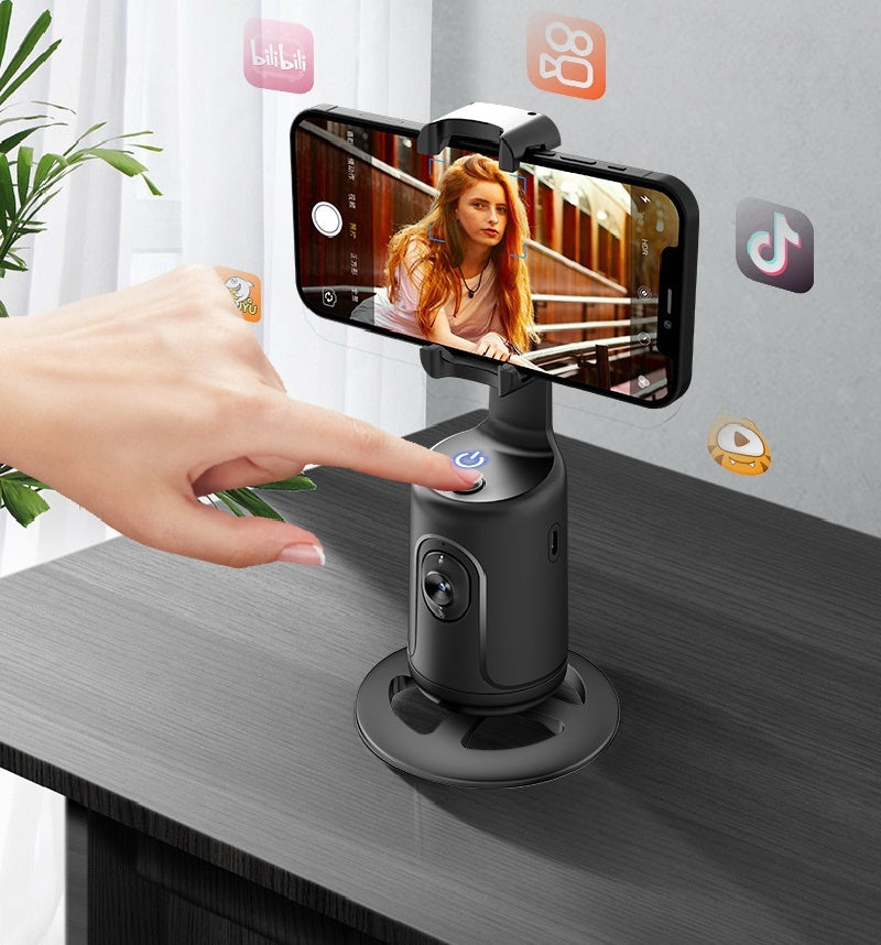360 Auto Face Tracking Gimbal - AI Phone Holder for Vlogging & Live Streaming 🔥 TODAY ONLY: 50% OFF!
