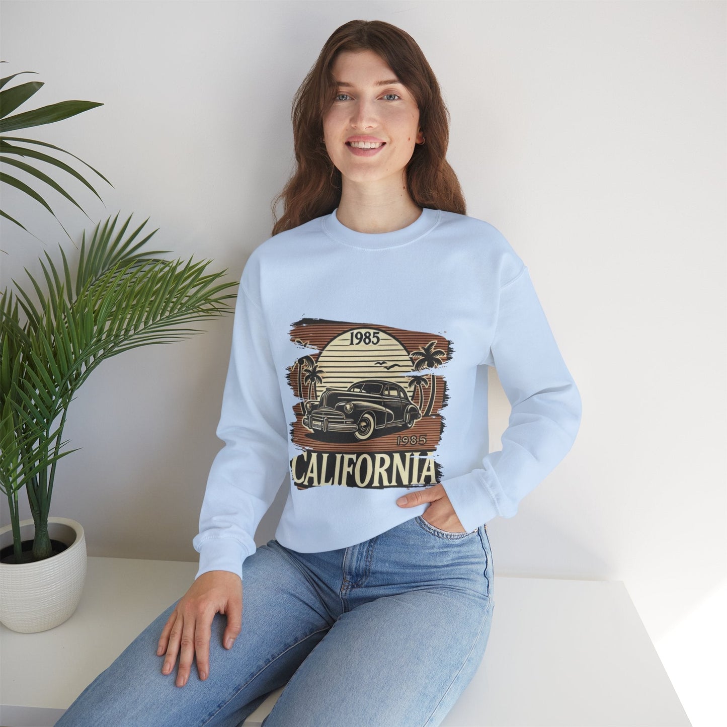 Vintage California 1985 Sweatshirt Crewneck – Retro 1985 Style Gift