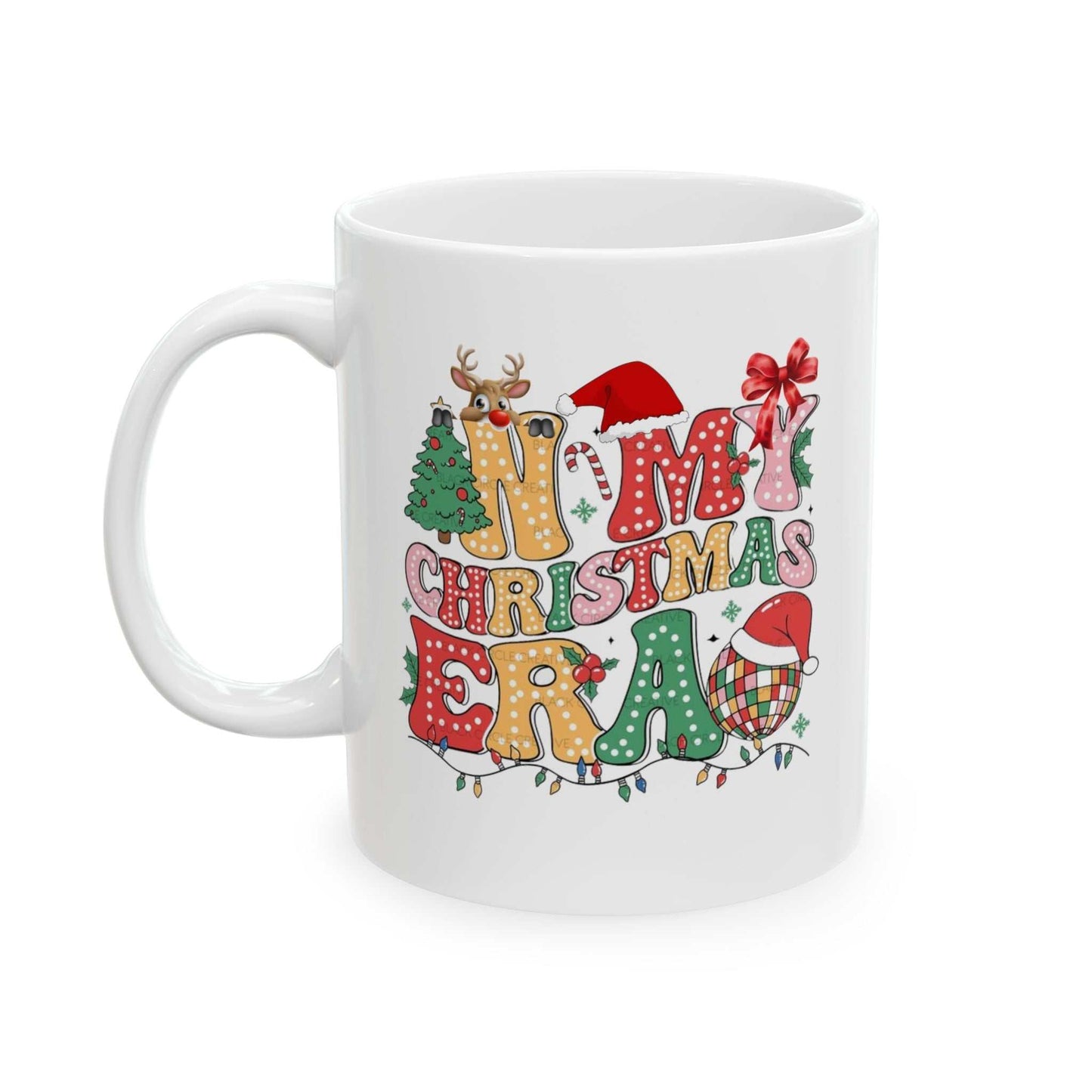 In My Christmas Era Mugs, Vintage Christmas Gift
