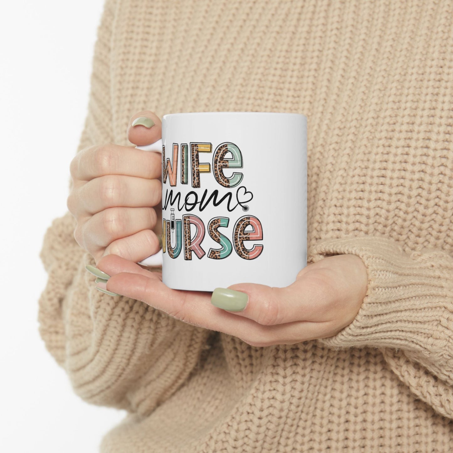 We Love Our Nurse Ceramic Mug - Perfect Gift for Healthcare Heroes