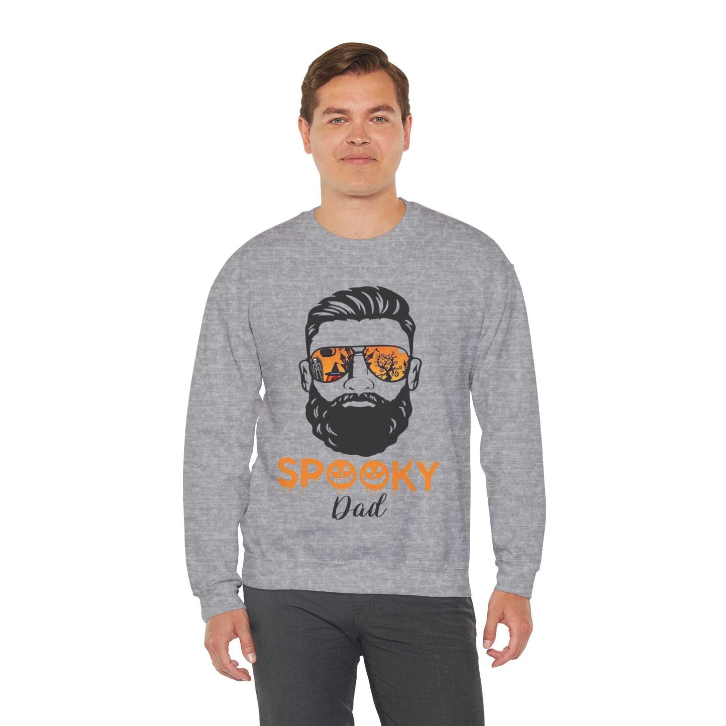 Matching Dad Halloween Sweatshirts, Couples Halloween Gift