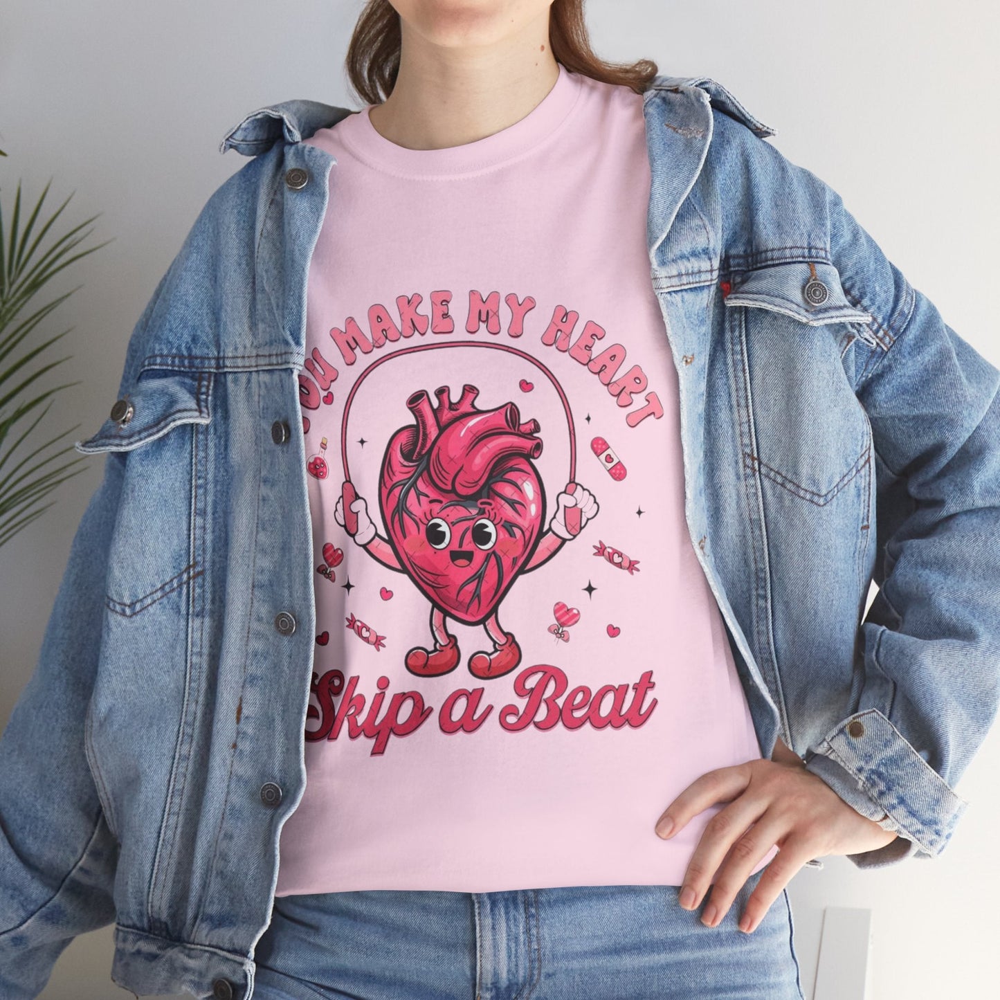 You Make My Heart Skip a Beat T-Shirt, Funny Heart Gift For Nurse