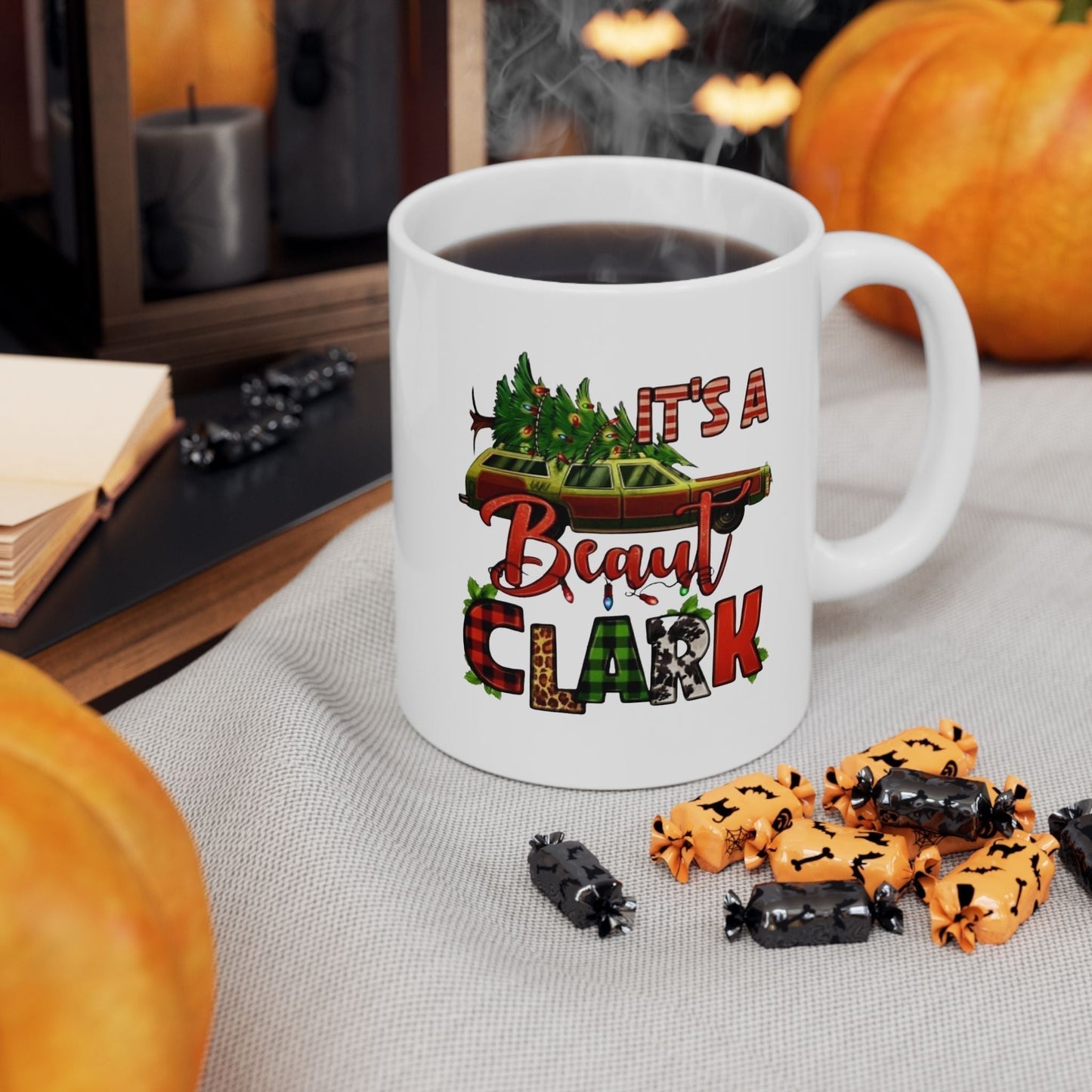 Its A Beaut Clark Christmas Mugs, Funny Holiday Gift