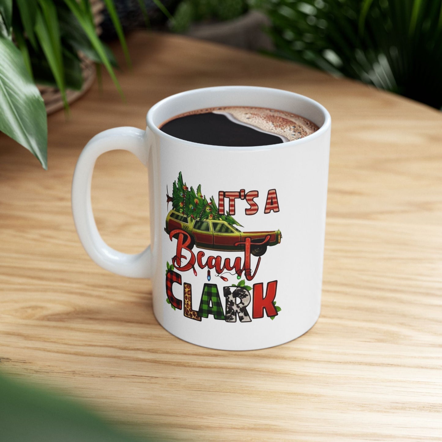 Its A Beaut Clark Christmas Mugs, Funny Holiday Gift