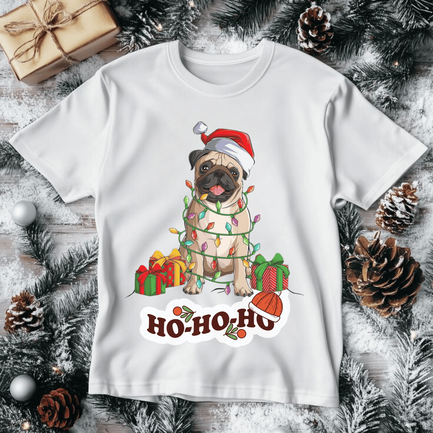 Cute Christmas Dog Shirt Dog Lover Shirt