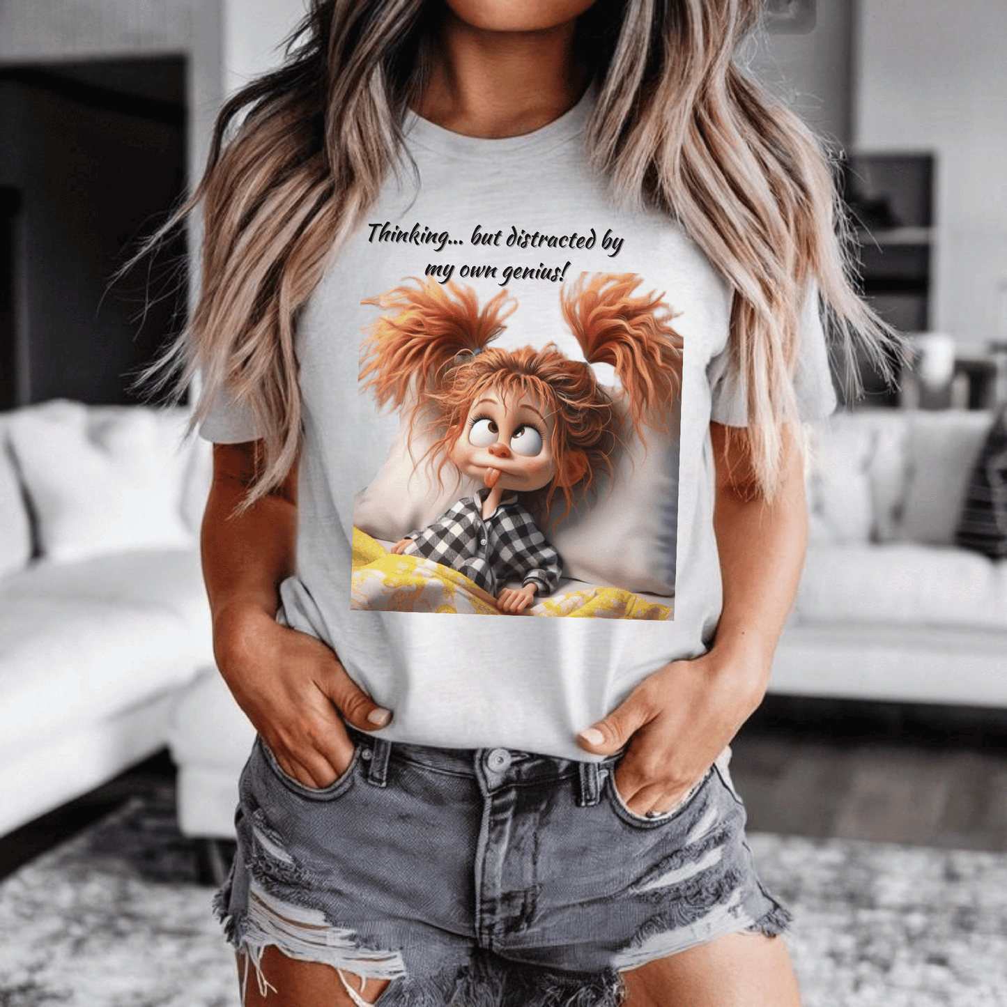 Whimsical Cotton Graphic Tee