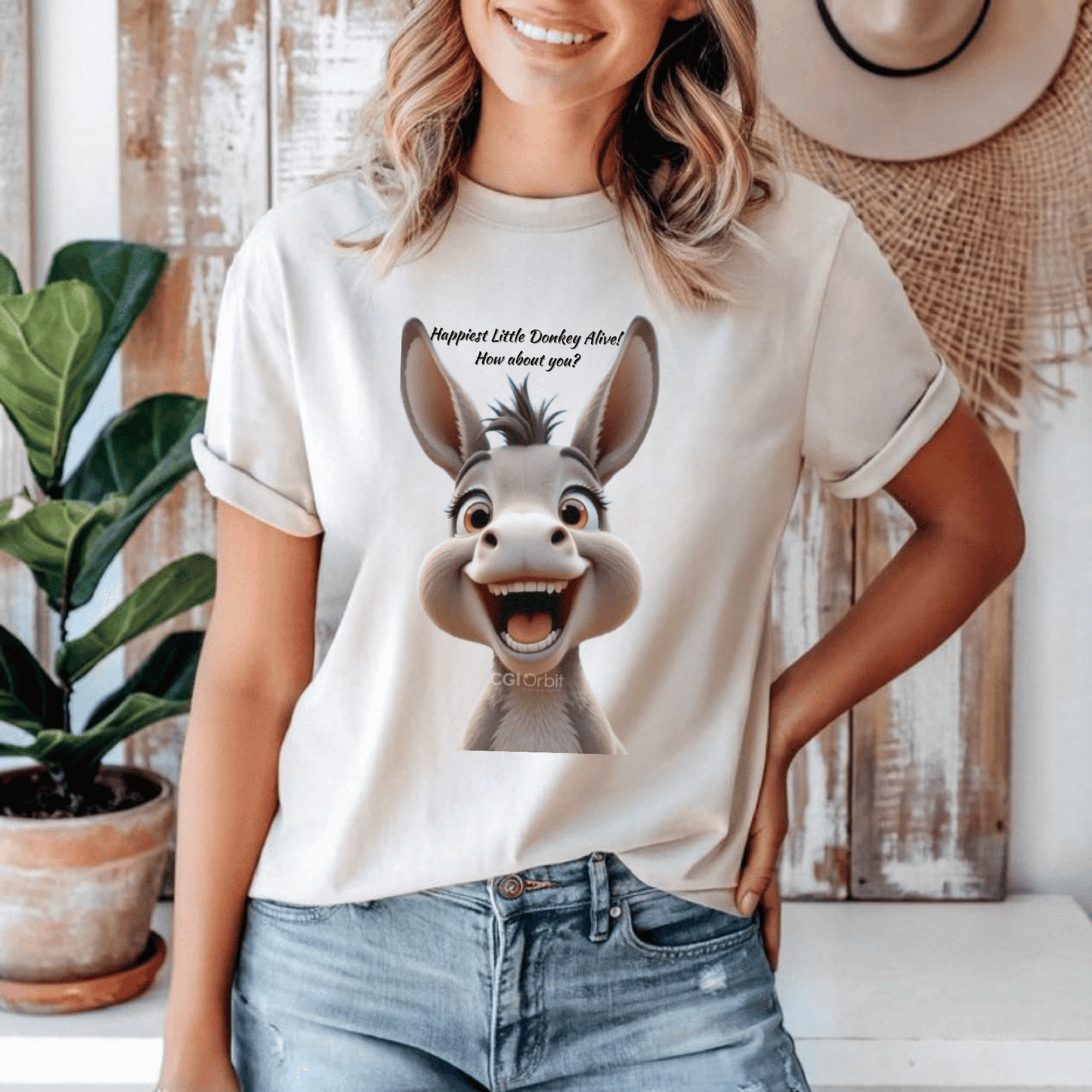 Funny donkey t-shirt