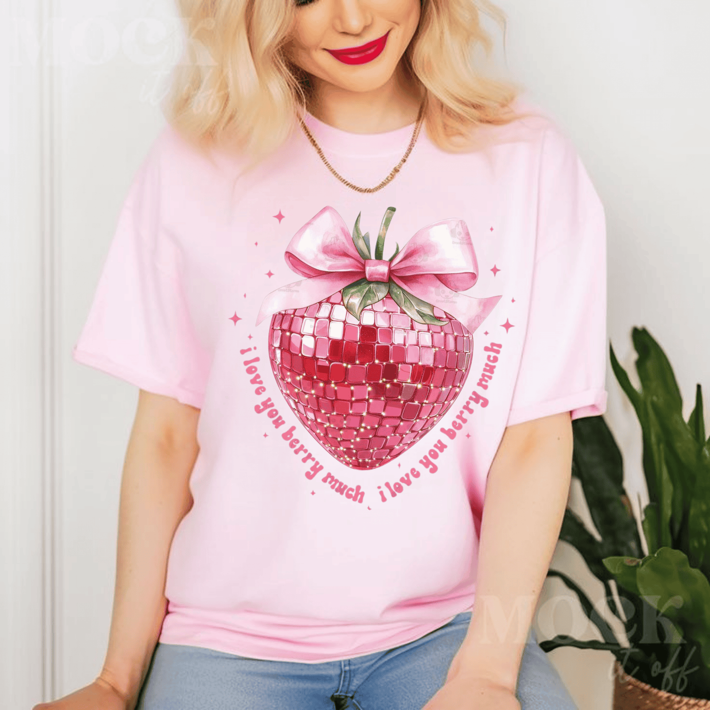 I Love You Berry Much T-Shirt – Cute and Romantic Valentine’s Gift