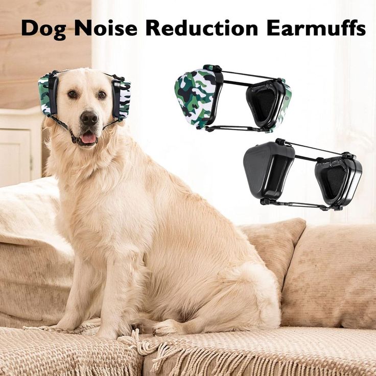 Dog Earmuffs For Hearing Protection Of Thunder Fireworks